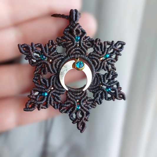 Azzurro Macrame Mandala