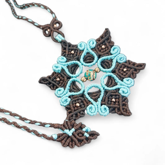 ❄️Imperial Jasper Macrame Mandala